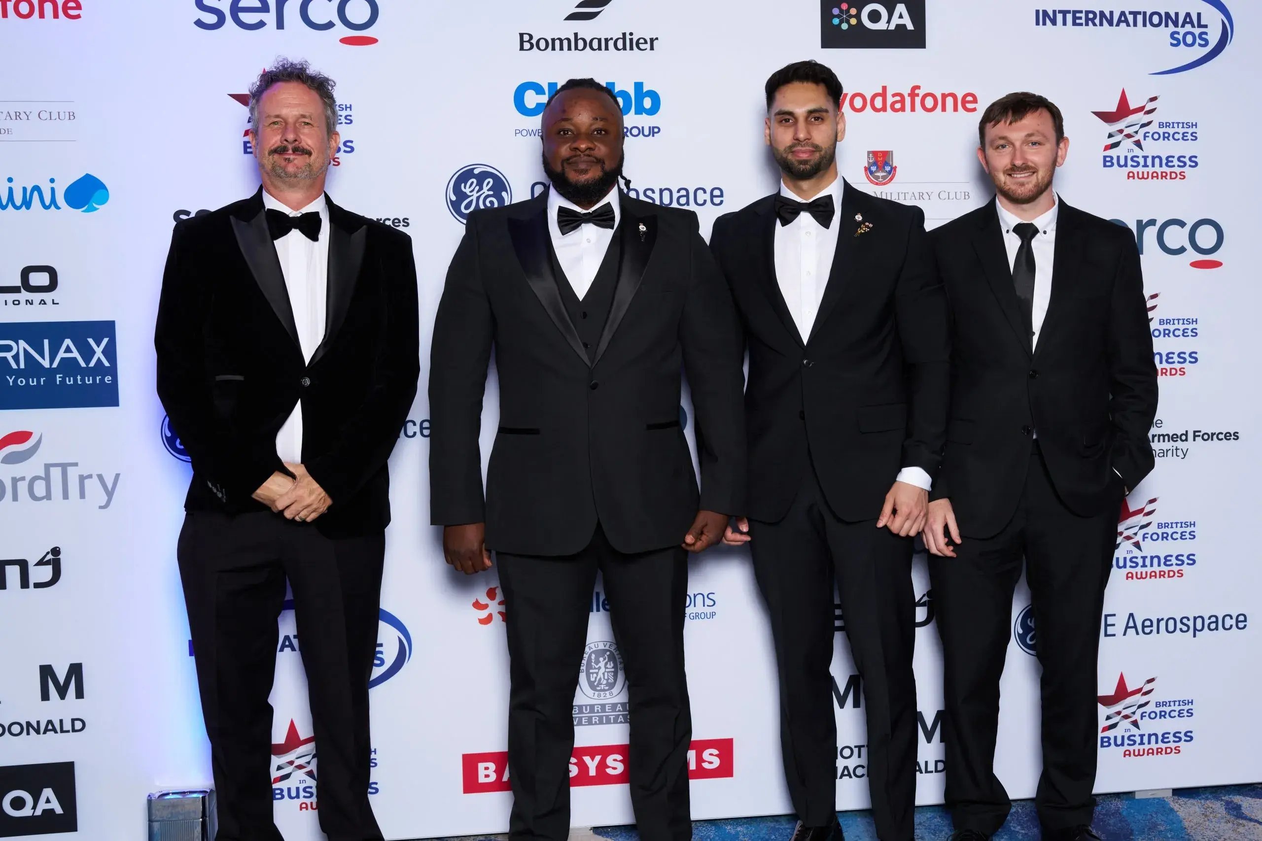 Photo of methods people at the British Forces in Business Awards 2025