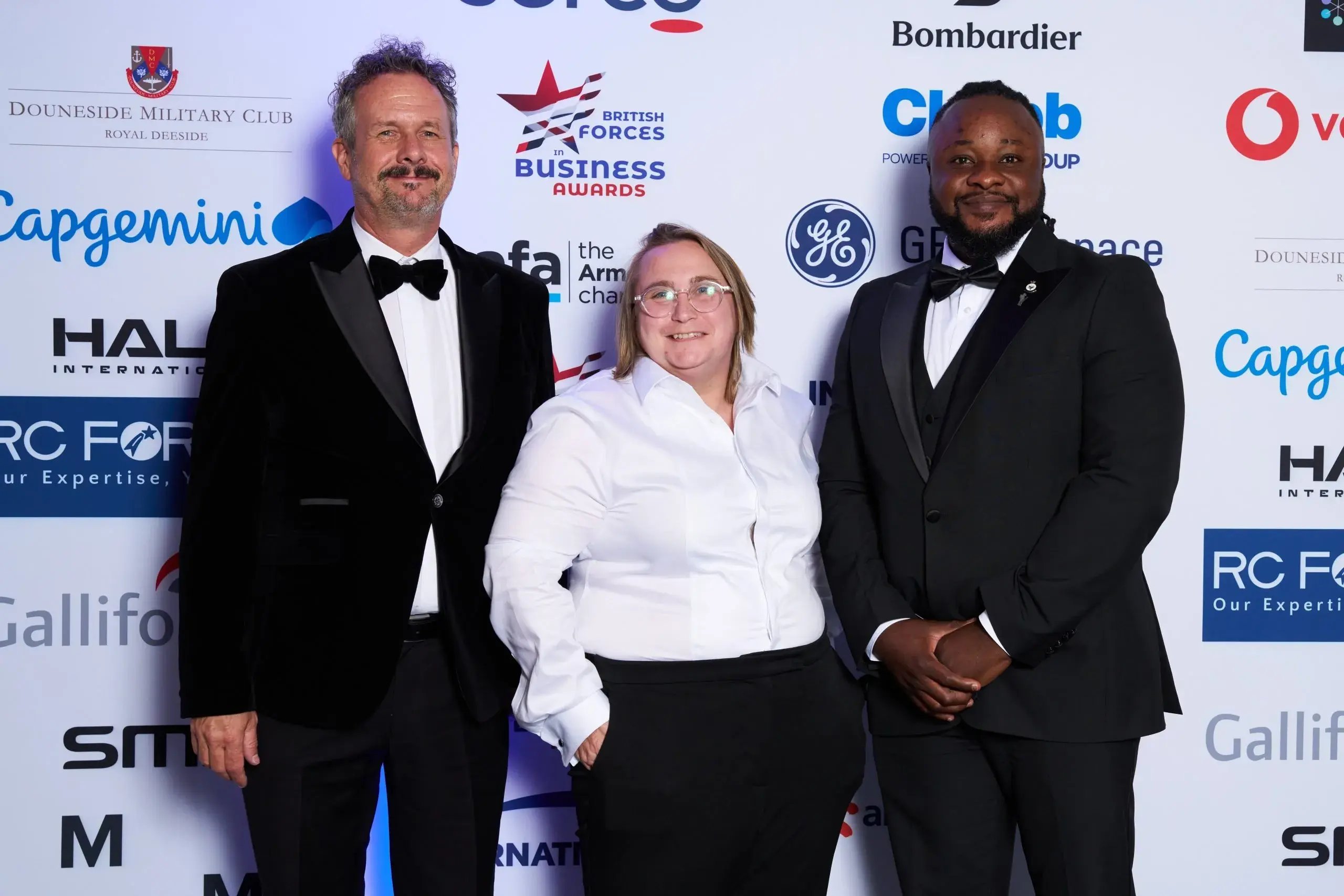 Photo of methods people at the British Forces in Business Awards 2025